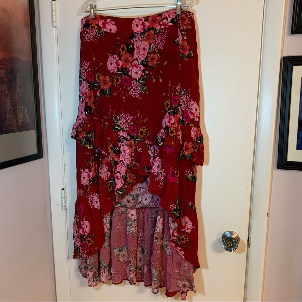Torrid high low skirt